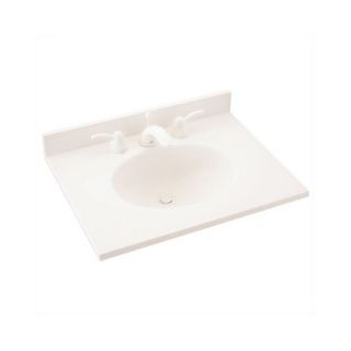 Everyday Essentials Ellipse 22 x 25 Vanity Top