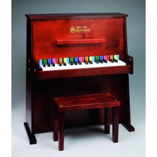 Schoenhut Day Care Durable Spinet Piano in Mahogany