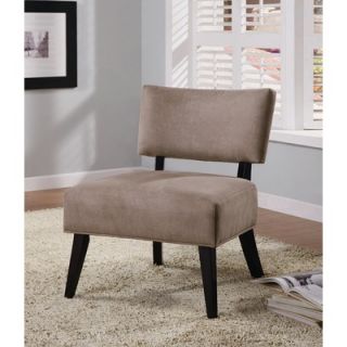 Wildon Home ® Oversized Microfiber Accent Chair in Light Brown