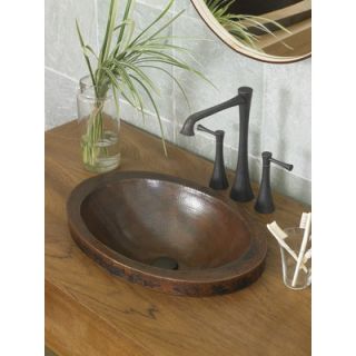 Native Trails Hibiscus Hand Hammered Copper Bathroom Sink   CPS243