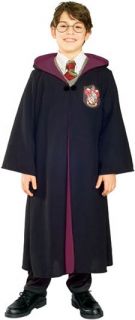 HARRY POTTER HALLOWEEN COSTUME KIT Robe Wand Glasses Child 5378