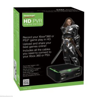 Hauppauge 1445 HD PVR Gaming Edition High Def Recorder PC PS3 Xbox 360