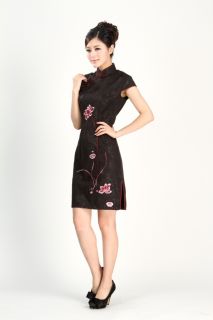 New Fshion Chinese Charming Womens Evening Dress Cheongsam Size s 2XL