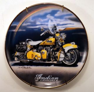 Royal Doulton Franklin Mint 1953 Roadmaster Indian Motorcycle Coll