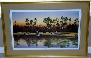 Jim Booth GOOSE Creek Limited Edition Signed Framed