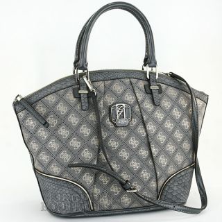  Handbag Ladies Bag Florrie Dome Satchel Bag Grey Signature Sac