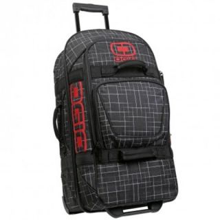 Ogio Terminal Griddle Red Rolling Suitcase Luggage