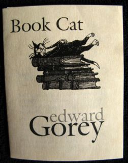 Gorey Silver Book Cat Brooch/PiN with gift pouch   books. cats. life