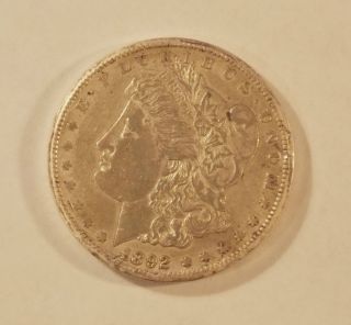 U S 1892 CC Morgan Dollar