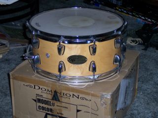 Maple Snare Drum 6 1 2 x14 10 Lug Groove Percussion