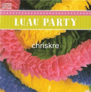 Luau Hawaiian Hawaii Party Music Songs CD Hula Aloha
