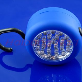  Portable Camping 24 LED Stick Up Magnetic Handy Light Lamp Torch W1