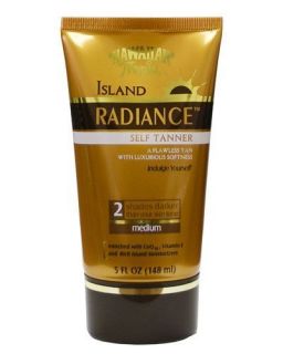 Hawaiian Tropic Island Radiance Self Tanner 5 oz 2 Medium Gel Tanning