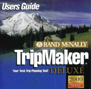 Rand McNally Tripmaker 2000 Deluxe PC CD for GPS PDAs