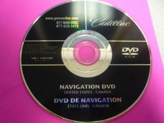 2009 2010 Escalade Hybrid GPS Navigation DVD Map 2007