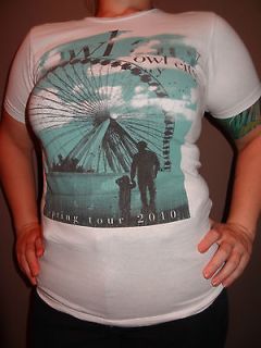 Rare Owl City Spring Tour 2010 Ferris Wheel Concert T shirt Sz Mens