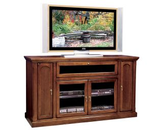 63 maple tv console for hdtv plasma lcd tv stand manufactured in the