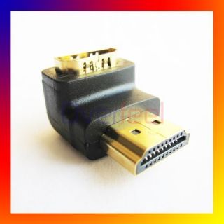 90 Degree Right Angle HDMI Male to Female Plug and Play Connector