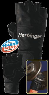 harbinger s classic wristwrap glove provides serious lifters with soft