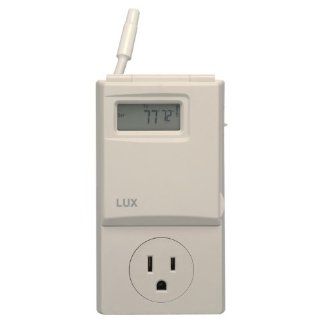 Lux Touch Heating Cooling Programmable Outlet Cool Thermostat Smart