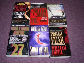 William Deihl Lot of 6 PB Novels