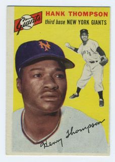  1954 Topps 64 Hank Thompson Giants VG