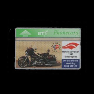 Phonecards BT Telephone Card Harley Davidson RARE