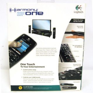  you are bidding on a logitech harmony one advanced universal