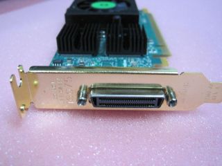  E128LPAF Low Profile Quad Output 128MB Graphic Card PCIe X16