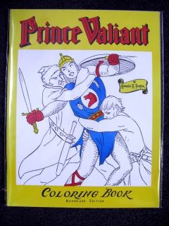 Prince Valiant by Harold R Foster Authorized Limited Edition Coloring