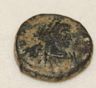 RARE Ancient Gratian Late Imperial Roman Bronze Coin