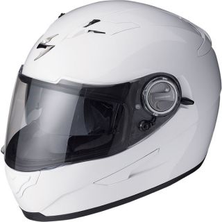 Scorpion EXO500 Exo 500 Gloss White Motorcycle Helmet