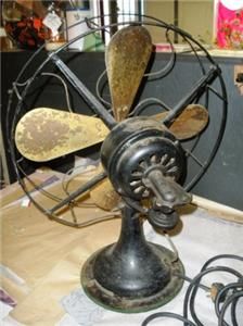 Vintage Graybar Western Electric 16 Brass Blade Oscillating 3 Speed