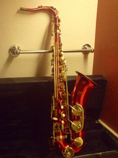 Helmke Tenor Model 1594 Red Saxophone