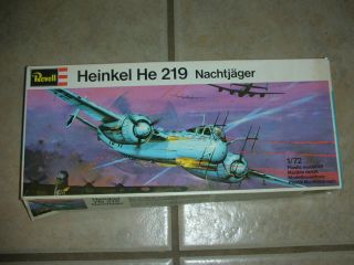 Revell Heinkel He 219 Plastic Model Kit 1 72 0112 11 T