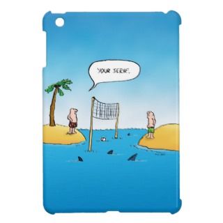Shark Volleyball Funny iPad Mini Case 