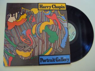 Harry Chapin Autographed Portrait Gallery Dreams Go by 1975 Record