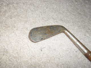 RARE Antique Harry Lee Supreme Hand Forged Blade Hickory Wooden Golf