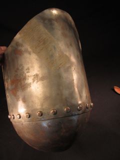 Heavy Steel Medieval Helm SCA Fighting Armor Helmet Armour Fixed