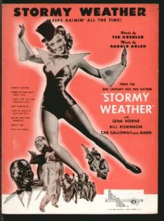 Stormy Weather 1943 Lena Horne Movie Vintage Sheet Music