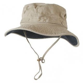 Large Khaki Boonie Hat Hikers Backpackers Sun Hat New