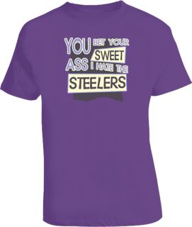 Hate The Steelers Ravens Football T Shirt Purple