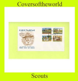 Grenada 1982 Scouts Set First Day Cover