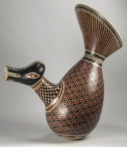 Mata Ortiz Pottery by Nancy Heras de Martinez Duck Effigy