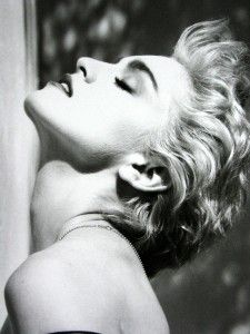 Herb Ritts Madonna 1986 Black and White Large 24x32 Poster 1980s