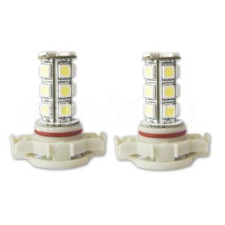 PSX24W 9009 2504 LED Fog Light Replacement Bulbs White (Pack of 2