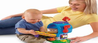 Fisher Price Laugh & Learn Learning Letters Mailbox: Toys