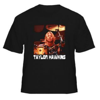  Taylor Hawkins Drummer T Shirt