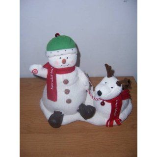Hallmark Jingle Pals Snowman Dog Singing Dancing Home
