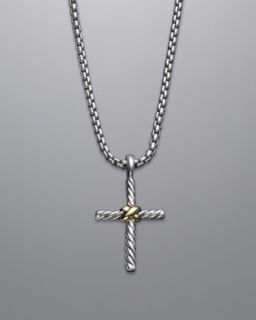David Yurman Petite Cross Necklace   Neiman Marcus